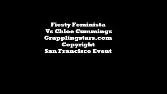 Fiesty Feminista Vs Chloe Cummings, Grappling Stars 2021 Event, Competitive