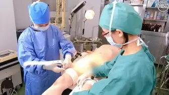 HBC X Eri Kitami Bondage Hospital Part 1 (Gloved Handjob)