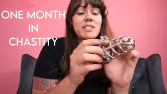 One Month in Chastity