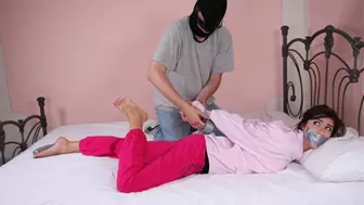 Amazon Kellie Krave Gives it Her All, But She's Just No Match For Well Placed Duct Tape Over Her Wrists, Ankles And Mouth!