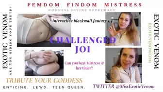 BlackMail-Fantasy ~ Challenged JOI