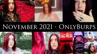 November 2021 - OnlyBurps Compilation