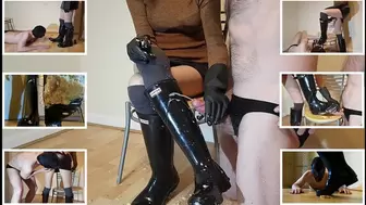 Eat From My Boots Slave