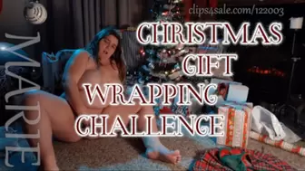 CHRISTMAS GIFT WRAPPING CHALLENGE