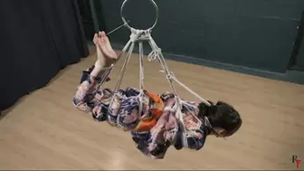 Live bondage with Madoka in Japanese costume (FULL HD MP4)