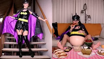 Bat Babe Belly Expansion *Full Version* - Mp4 1920x1080p