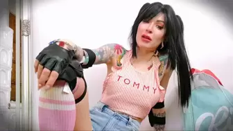 The roller skating girl's nasty parts- Ass edition, POV, Toilet slavery