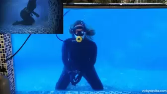 Handcuffed Underwater