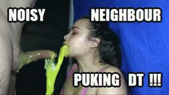 DEEP THROAT FUCKING PUKE DTA116D VIOLET NOISY WHISTLING NEIGHBOUR AGAINST THE WALL HD WMV