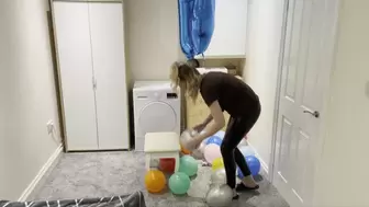 Balloon sit pop 4k