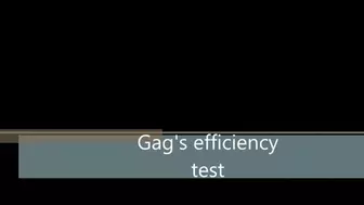Gag's efficiency test WMV