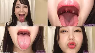 Yuzu Shirakawa - Erotic Long Tongue and Mouth Showing