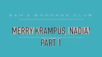 Nadia White in: Merry Krampus Nadia WMV Part 1