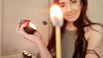 Lighting Matches In Your Face For Date Night MP4