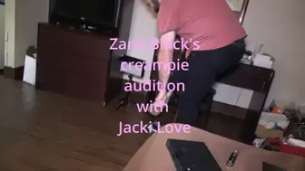 Zane Black's creampie audition with Jacki Love (1080p)