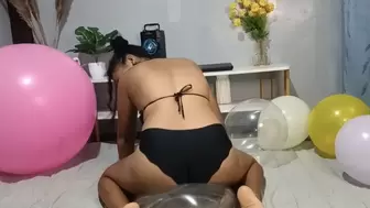 Juju Black Bikini Sit To Pop