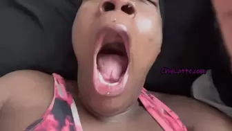 Yawning and Talking About Health - Yawning Vlog, Mouth Fetish, up-close, open wide mouth, uvula fetish, eyes water fetish - Chy Latte - 720 WMV