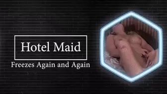 Real Doll Maid in Hotel Freezes again and again