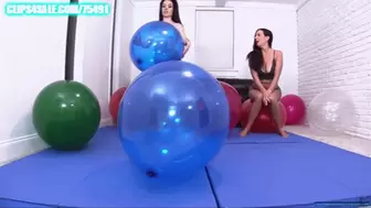 Balloons with Kobe & Jasmin