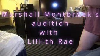 BBW Lillith Rae auditions Marshall Montbrook