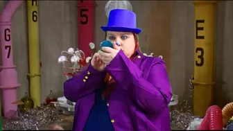 Ms Wonka tries the Three Course Meal Gum