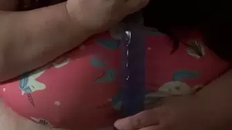 SSBBW Fucks her Tits and Pussy with Dildo