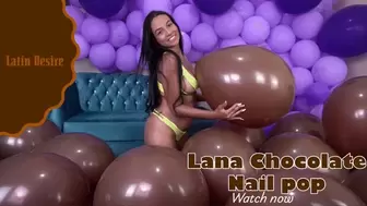 Lana Chocollate Nail Pop - 4K