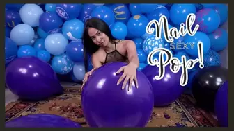 Sexy Nail Pop Purple Sa16"