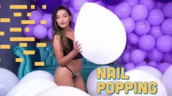 Mari, Come Close to Nail Pop! - 4K