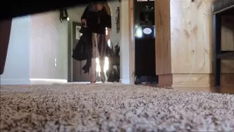 Watch Deb Come Home From Work Wearing Her Brown Skirt with Cheetah Print Abella Spiked Heel Pumps & Fuck Her Hubby 2 (6-14-2021) C4S