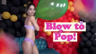 Blow to Pop Green Unique 16" By Vanessa - 4K