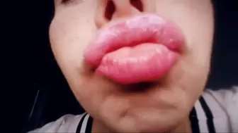 Lips kissing POV CUSTOM mp4 HD