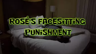 Rosé's Facesitting Foot Punishment!