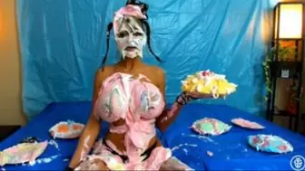 Sandi the clown enters a bake contest