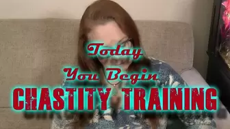 Today You Begin Chastity Training POV FLR ~ WMV