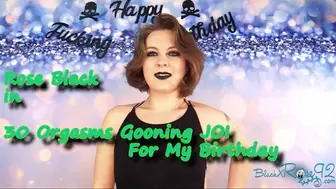 30 Orgasms Gooning JOI For My Birthday-MP4