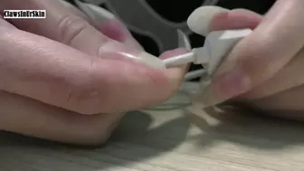 Nails cutting charge cable