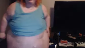 SSBBW Nerd Video Game Chat and Belly Pat