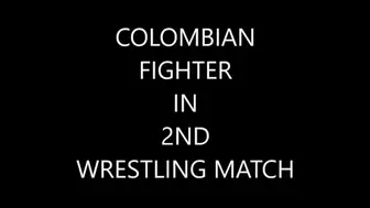 COLOMBIAN FIGHTER IN SECOND MIXED WRESTLING CHALLENGE