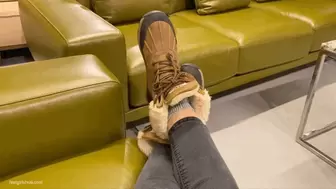 KIRA'S BOOTS IN FURNITURE STORE - MP4 Mobile Version