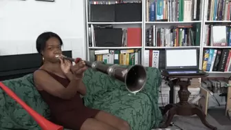 Sierra Compares a Small TIbetan Horn to a Vuvuzela (MP4 - 1080p)