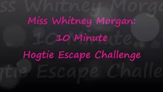 Whitney Morgan: 10Min Hogtie Escape Challenge