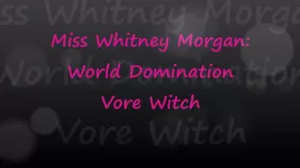 Whitney Morgan: World Domination Vore Witch BJ