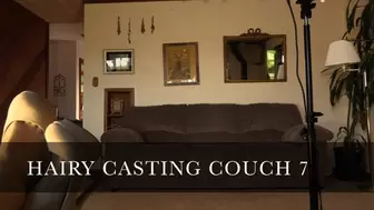 4k - Hairy Casting Couch with Coral Summers