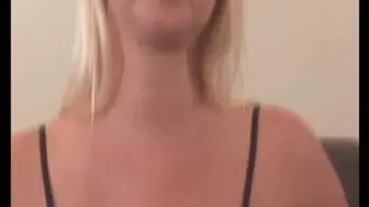 part 1, Zoey works her tits on his cock