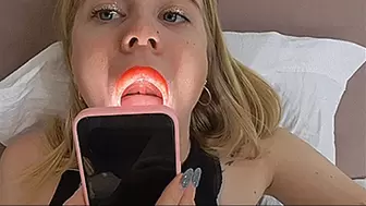 REQUEST MOVING TONSILS WITH A LARGE YAWN!MP4
