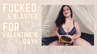 Fucked & Blasted For Valentine's Day!! - POV Gets An Explosive Treat!!