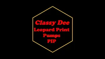 Leopard Print Pumps Drive