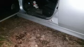 Hard Rev in Honda with Flat Leather Boots Plushie Edition