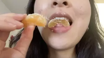 Aurora's Mouth Eats Clementines